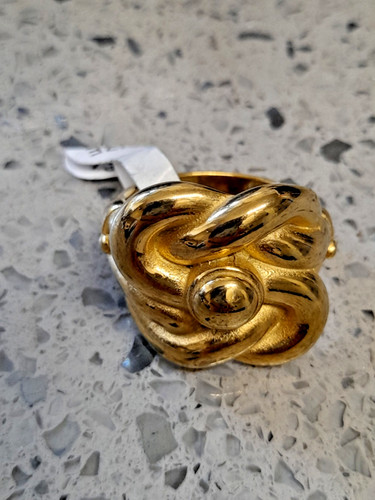 Men heavy knot - , gold
