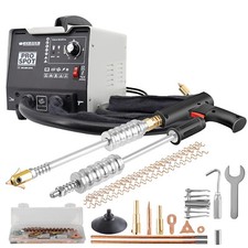 Vehicle Panel Spot Dent Puller 3500A 110V Car Body Stud Welder Dent Removal Kit