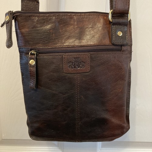 Dark tan leather rowallan - dark,