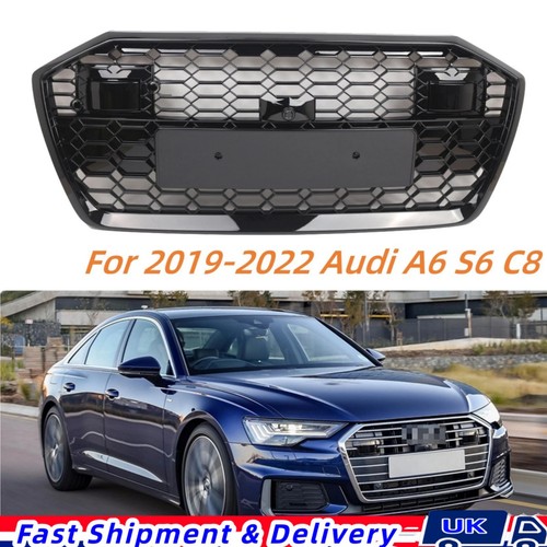 Front honeycomb grill rs6 - front,