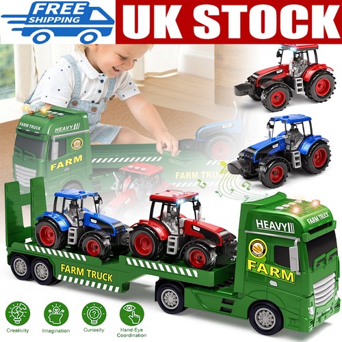 Toy kids farm flatbed - flatbed, truck