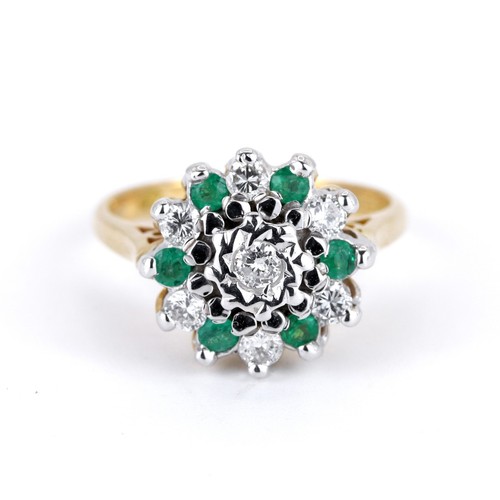 18k white yellow gold - white,