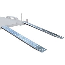 Car transporter loading ramps