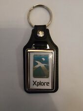ELDDIS XPLORE  MOTOR HOME /CAMPER VAN CARAVAN  LEATHER KEYRING