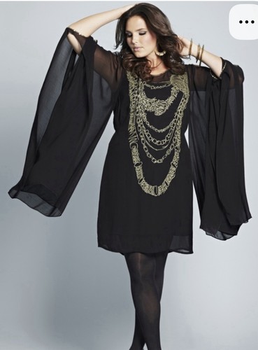 Zandra rhodes kimono sleeve - rhodes,