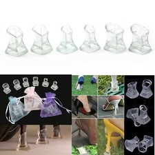 3 Pairs Clear Wedding heels