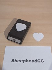 Stampin' up! Scalloped Heart