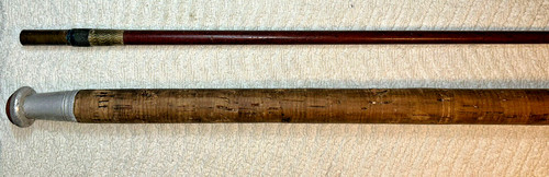 Hollow fibreglass spinning rod - hollow,