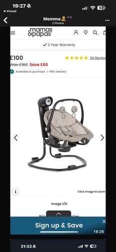 Electric baby swing - electric, chair