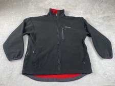 Berghaus Extrem WindStopper Soft Shell Fleece Jacket Size XL Black Full Zip