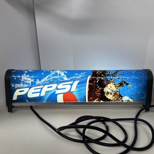 Vintage pepsi sign - vintage, light