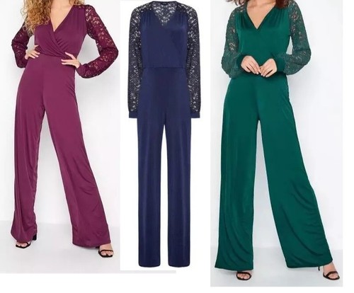 Ladies lts jumpsuit lace - ladies,