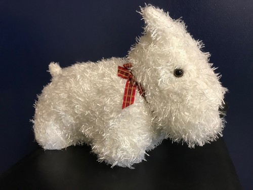 Fluffy scottie door - scottie, with