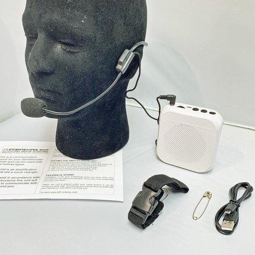 Voice amplification mic and - mic,