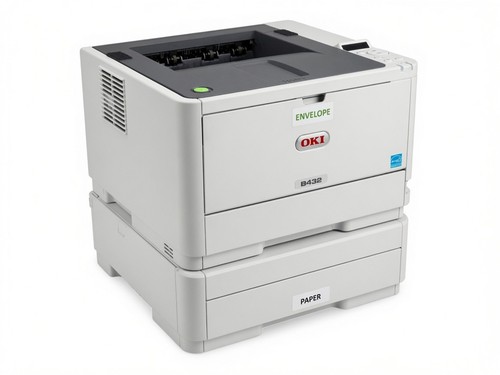 Oki b432dn monochrome - b432dn, laser