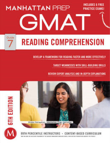 Reading comprehension gmat - reading,