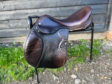equipe synergy jump saddle brown 17.5 N + 2