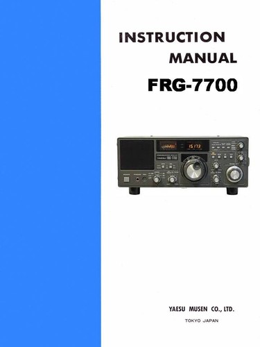 Yaesu frg 7700 owners - frg-7700,