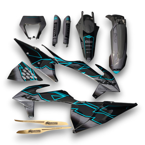 Plastics graphics ktm - plastics,