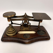 Antique Brass Postal Letter