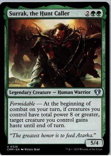 Surrak the hunt caller u - caller,