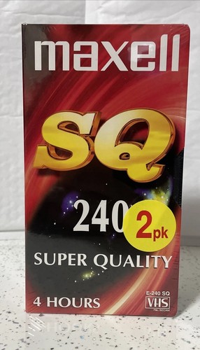 Maxell 240 vhs - sq,