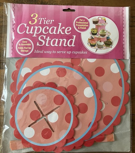 Three tier cupcake - tier, stand