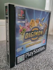 Digimon World Sony PlayStation 1 PS1 Complete With Manual PAL Tested