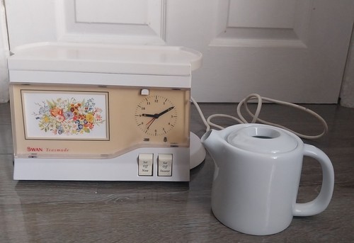 Swan vintage teasmade set with - vintage,