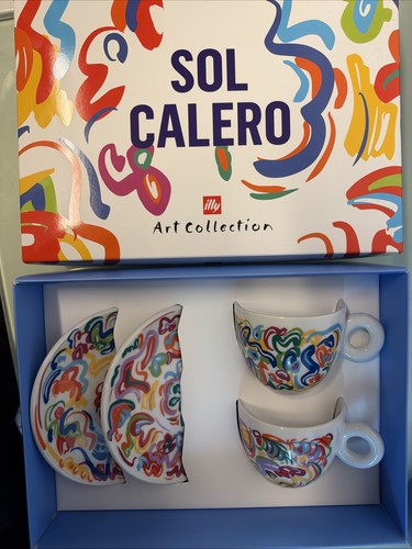 Illy cappuccino saucer set - cappuccino,