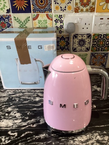 Smeg kettle klf03pbuk pink - smeg,