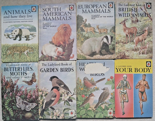 Ladybird nature books - job, lot