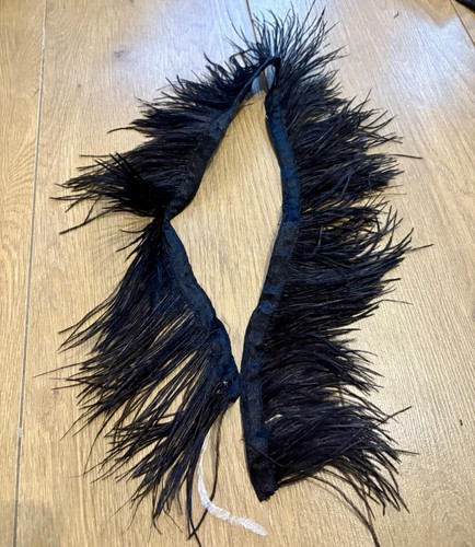 Ostrich feather boa trim - feather,