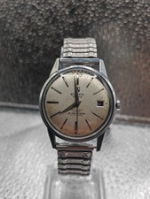 Buren Grand Prix Super Slender Micro Rotor - Silver Case And Bracelet - 785702