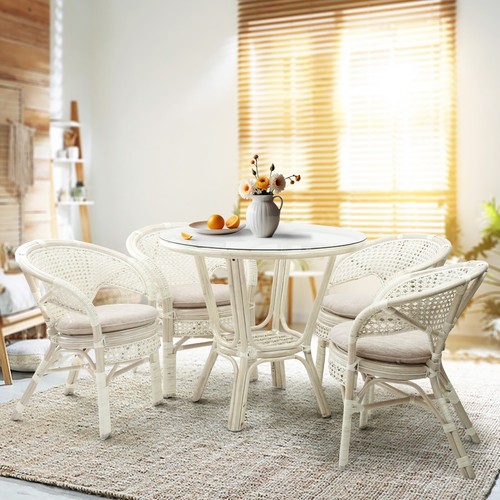 Pelangi rattan dining - dining, set