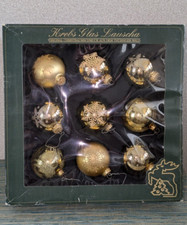 Krebs assorted gold glass - krebs,