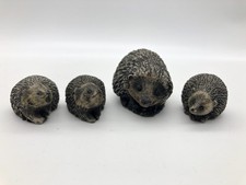 4 x Small Resin Hedgehog