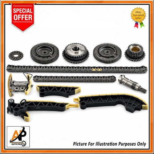 Timing chain kit - chain, mercedes