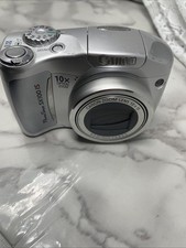Canon Digital Camera PowerShot SX100 IS 8.0MP CCD RETRO 10x ZOOM SILVER Tested