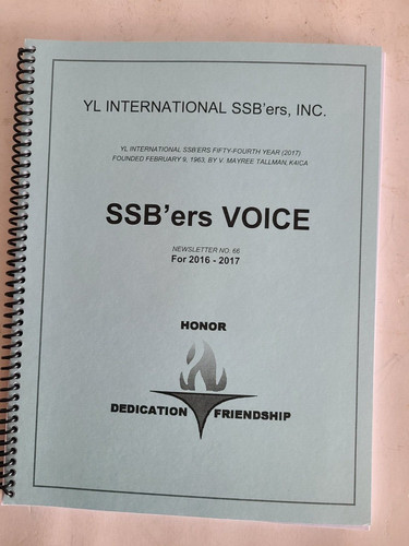 International ssb ers voice - ssb'ers,