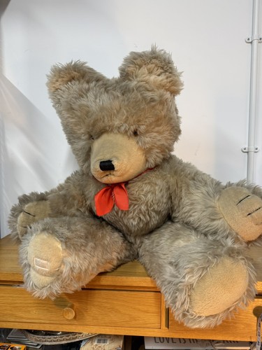 Vintage large teddy bear - large,