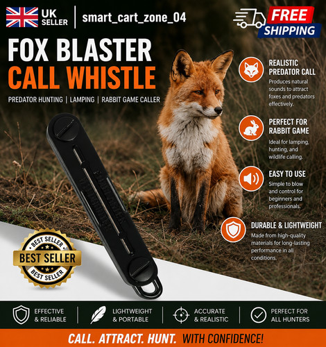 Fox call hunting mouth whistle - mouth,