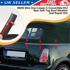 For BMW Mini One Cooper S Convertible R52 Soft Top Roof Weather Seal Repair Kit