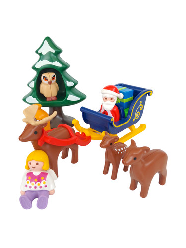 Playmobil 123 christmas santa - playmobil,