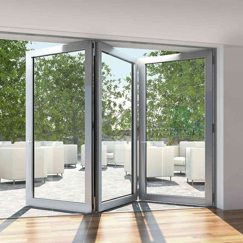 New aluminium bifold door - new,