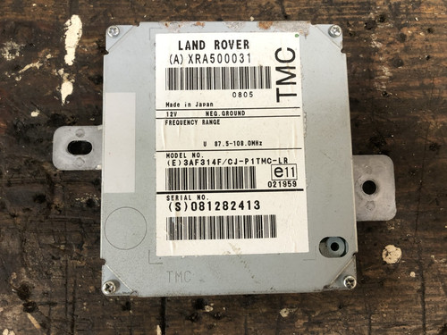 Range rover tdv8 radio ecu - range,