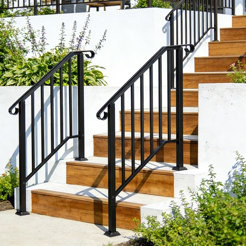 Matte black outdoor iron - matte,