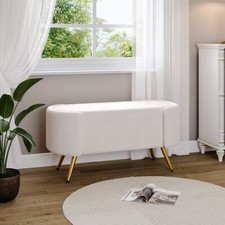 100cm Faux Fur Upholstered