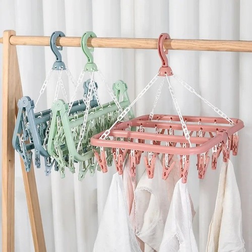 Foldable sock hanger drying - foldable,