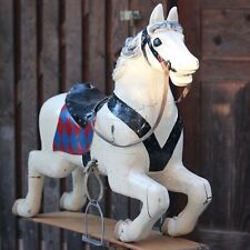 Rare antique original carousel horse fair horse 1880 from Vienna Rocking horse